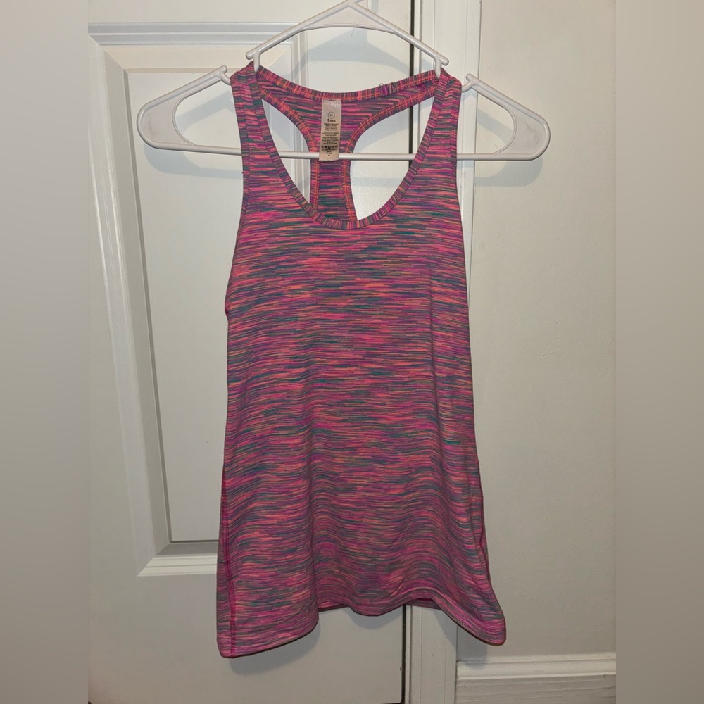Ivivva multicolored tank top in great condition size 14